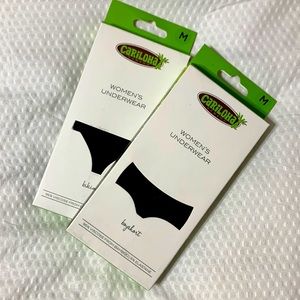 NWT Cariloha bamboo boy shorts, size M (lot of 2)